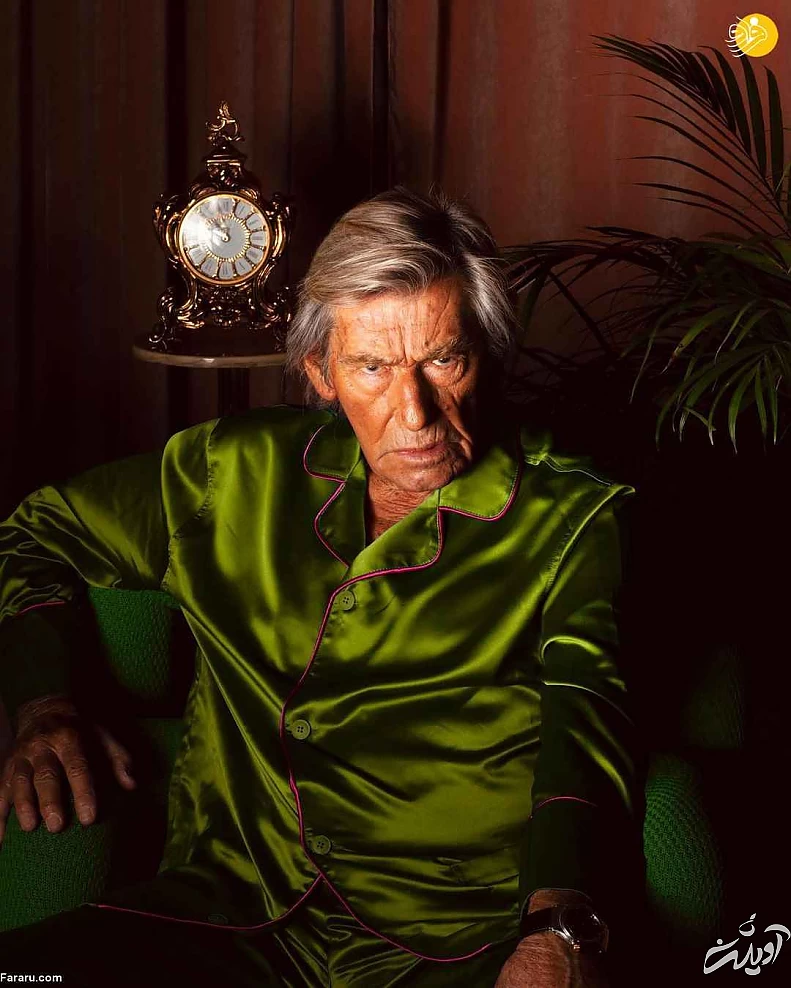 تصاویر - پدربزرگ 90 ساله مدل شد؛ پادشاه اسپانیا!